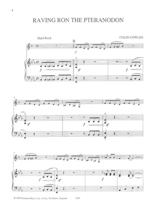 Dancing Dinosaurs - Colin Cowles - Partition - Clarinette